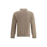 Brooksfield Beige Wool Sweatshirt